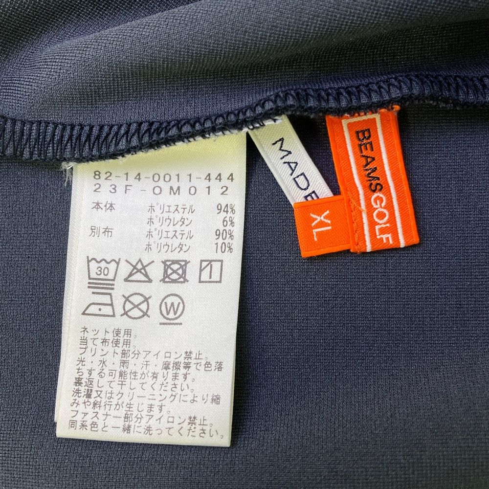 サイズ：XL BEAMS GOLF ビームスゴルフ 2023年モデル モックネック