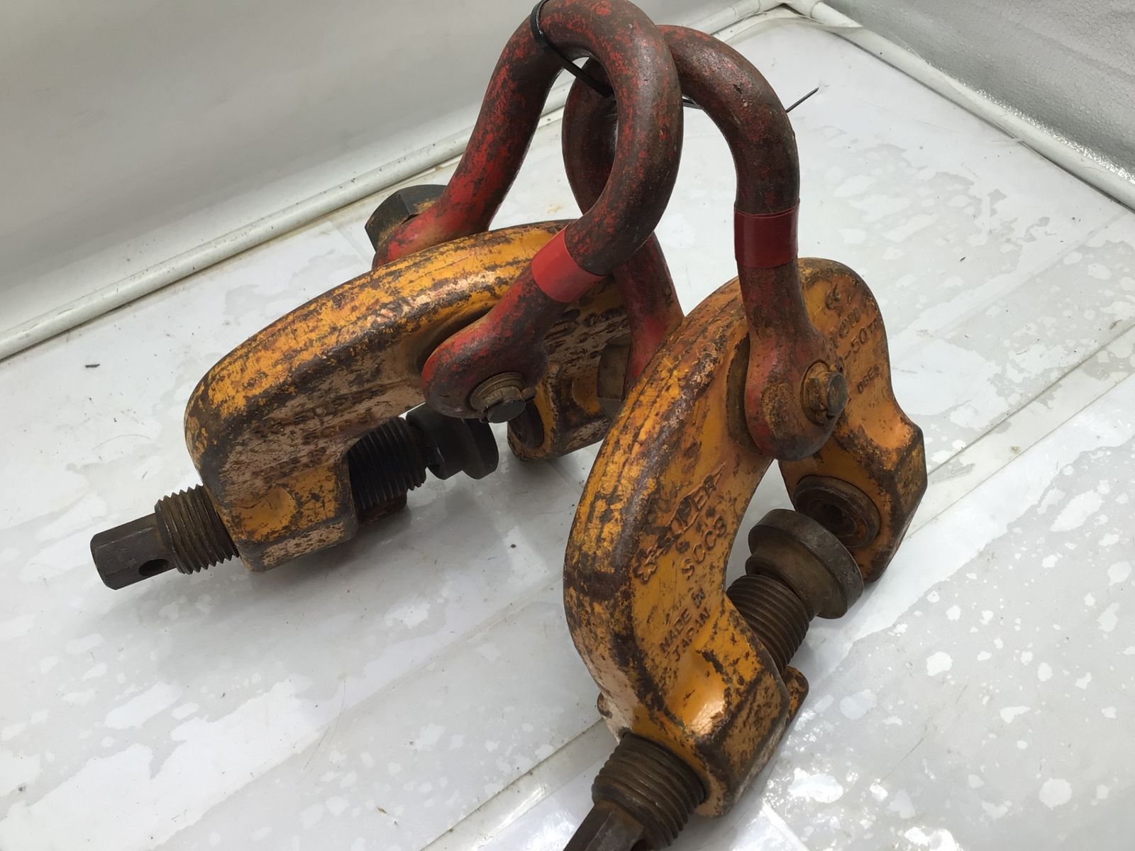 TOOL 3トンスクリューカムクランプ2点セット