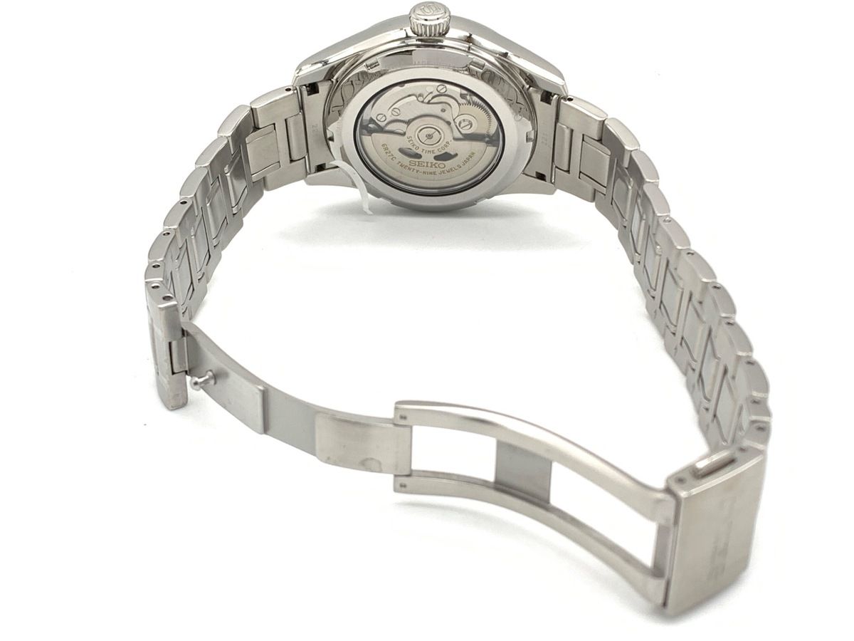 セイコー プレザージュ ブルー SARW 047 6 R 27-00 L 0 ステンレススティール