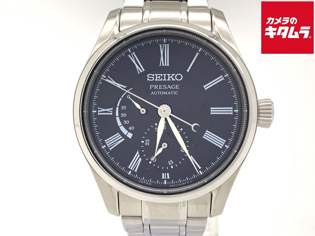 セイコー プレザージュ ブルー SARW 047 6 R 27 00 L 0 ステンレススティール