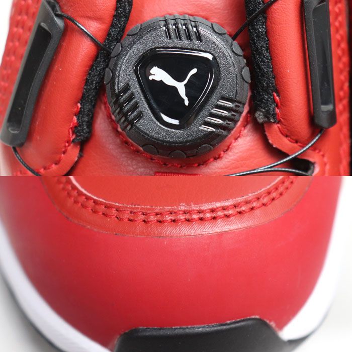  PUMA プーマ ライダー2 0 安全靴 レッド ブラック 63 358 27 cm DISC MID ミドルカット ダイヤル式 JSAA規格 メンズ 買取品 その他 靴