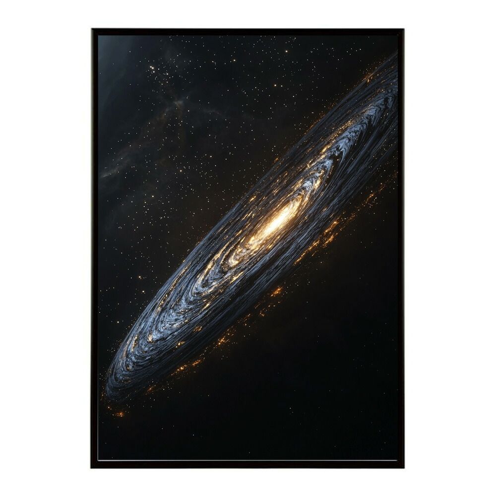 B2サイズ（約51x73cm）】【lm-poster-456】【フレーム付き】宇宙