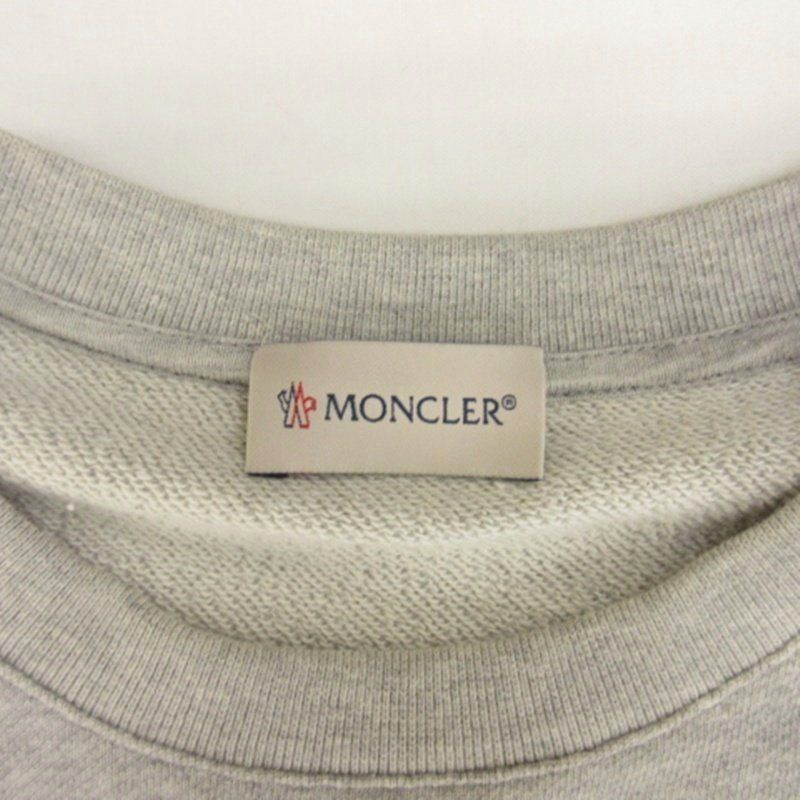 モンクレール MONCLER ロゴ ワッペン トレーナー スウェット