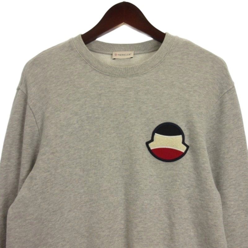 モンクレール MONCLER ロゴ ワッペン トレーナー スウェット