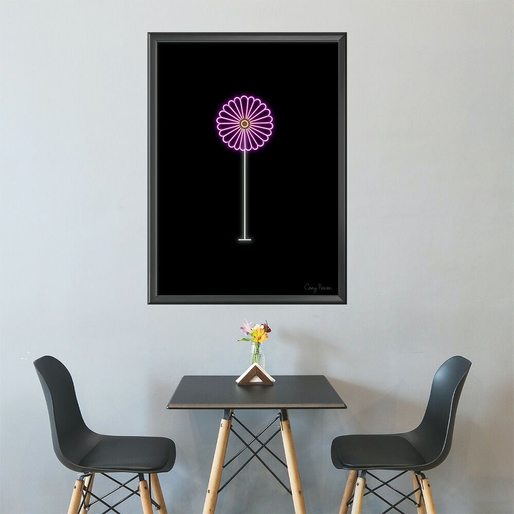 A0サイズ（約84x119cm）】【lm-poster-4722】【フレーム付き】ネオン