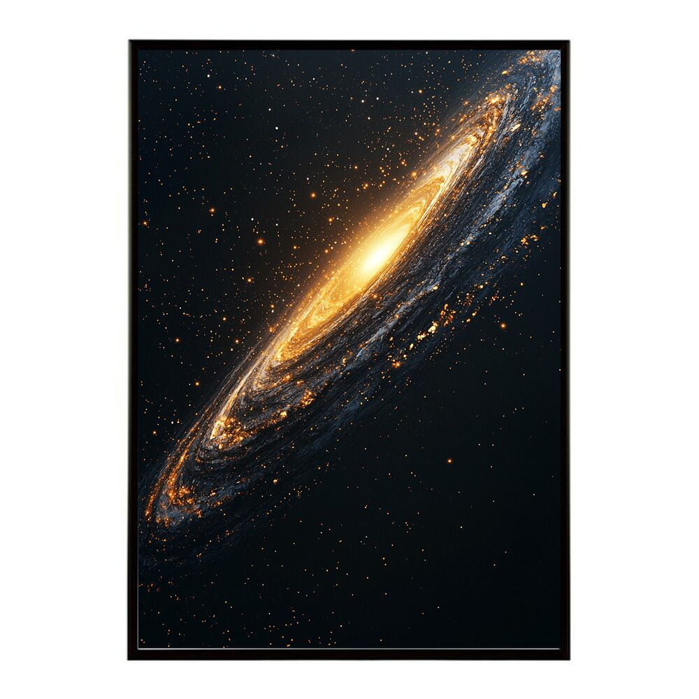 B2サイズ（約51x73cm）】【lm-poster-463】【フレーム付き】宇宙