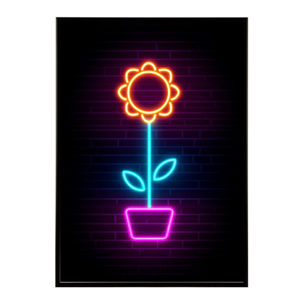 はる様確認用 A0サイズ（約84x119cm）】【lm-poster-4630】【フレーム付き】ネオン
