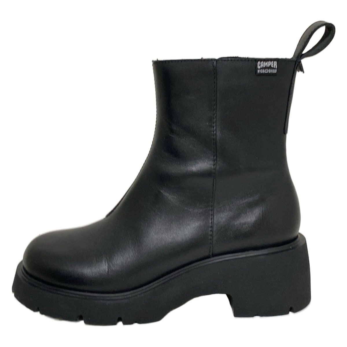 CAMPER(カンペール) ショートブーツ 37 レディース - 黒 レザー - メルカリ