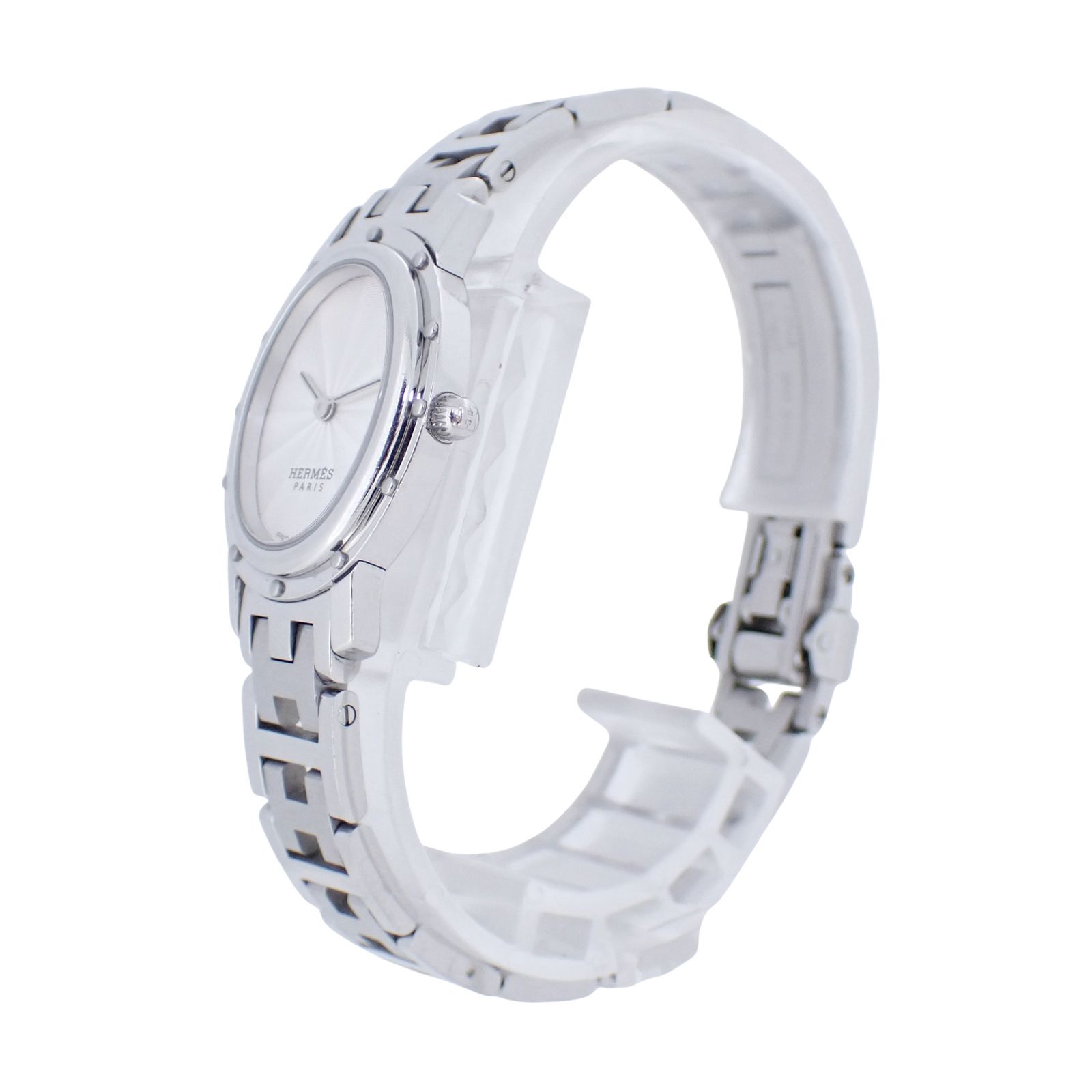 エルメス クリッパー オーバル CO 1.210 レディース 腕時計