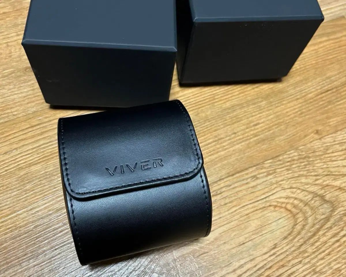 得価，100%新品 VIVER 時計 収納ボックス ケース ブラック その他