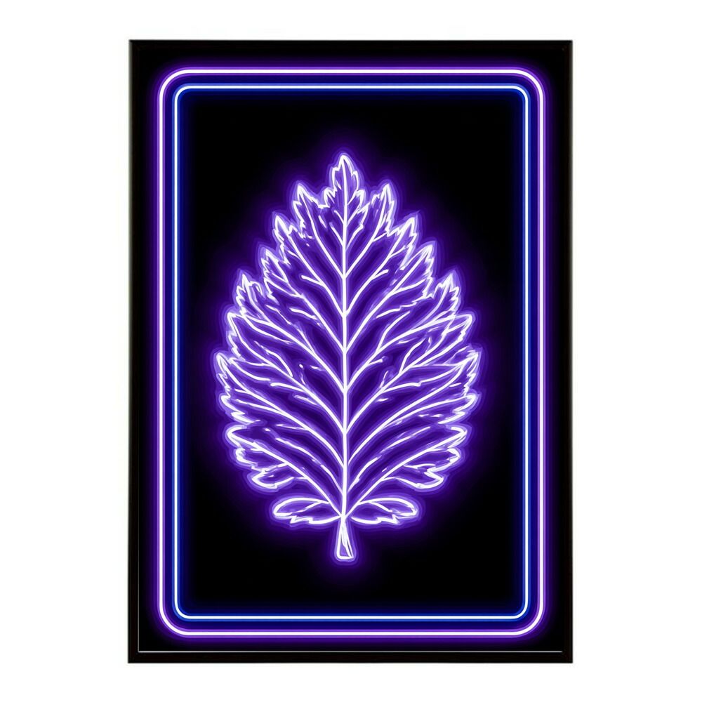 【A4サイズ（約21x30cm）】【lm-poster-4662】【フレーム付き】ネオン 光 光彩 ライト ネオン管 カラフル サイバー 電飾 カフェ バー ポスター イラスト