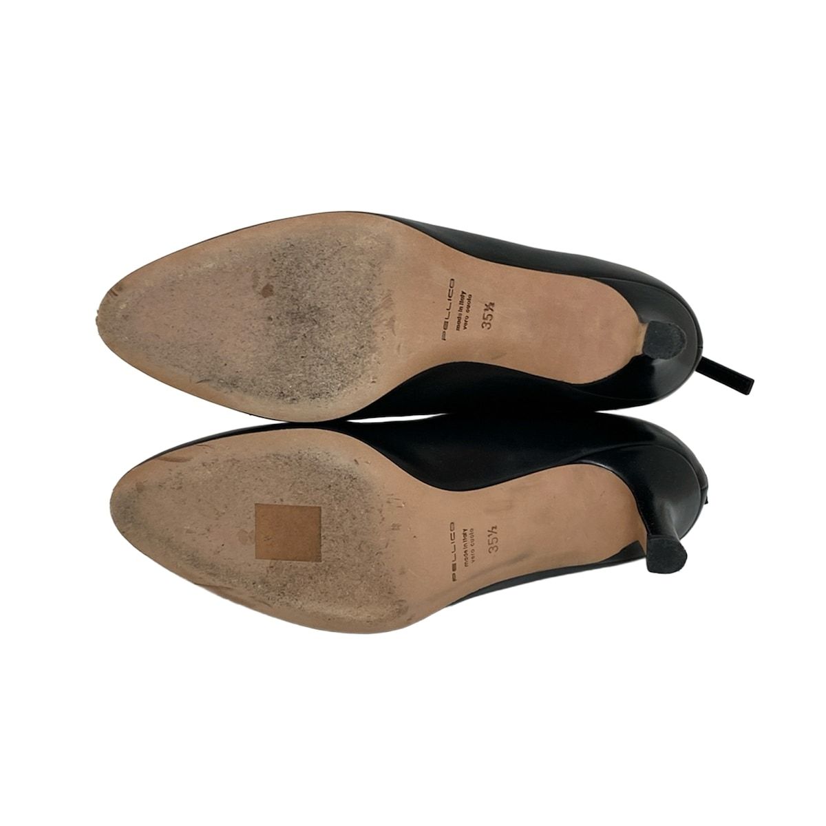  PELLICO ペリーコ ショートブーツ 351 2 レディース - 黒 レザー ブーティ ブーツ