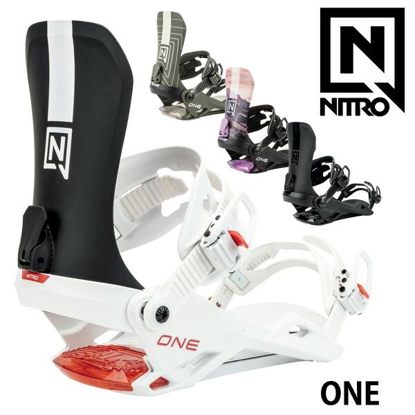 25-26 NITRO ナイトロ ONE ワン メンズ レディース ビンディング バインディング スノーボード 2026