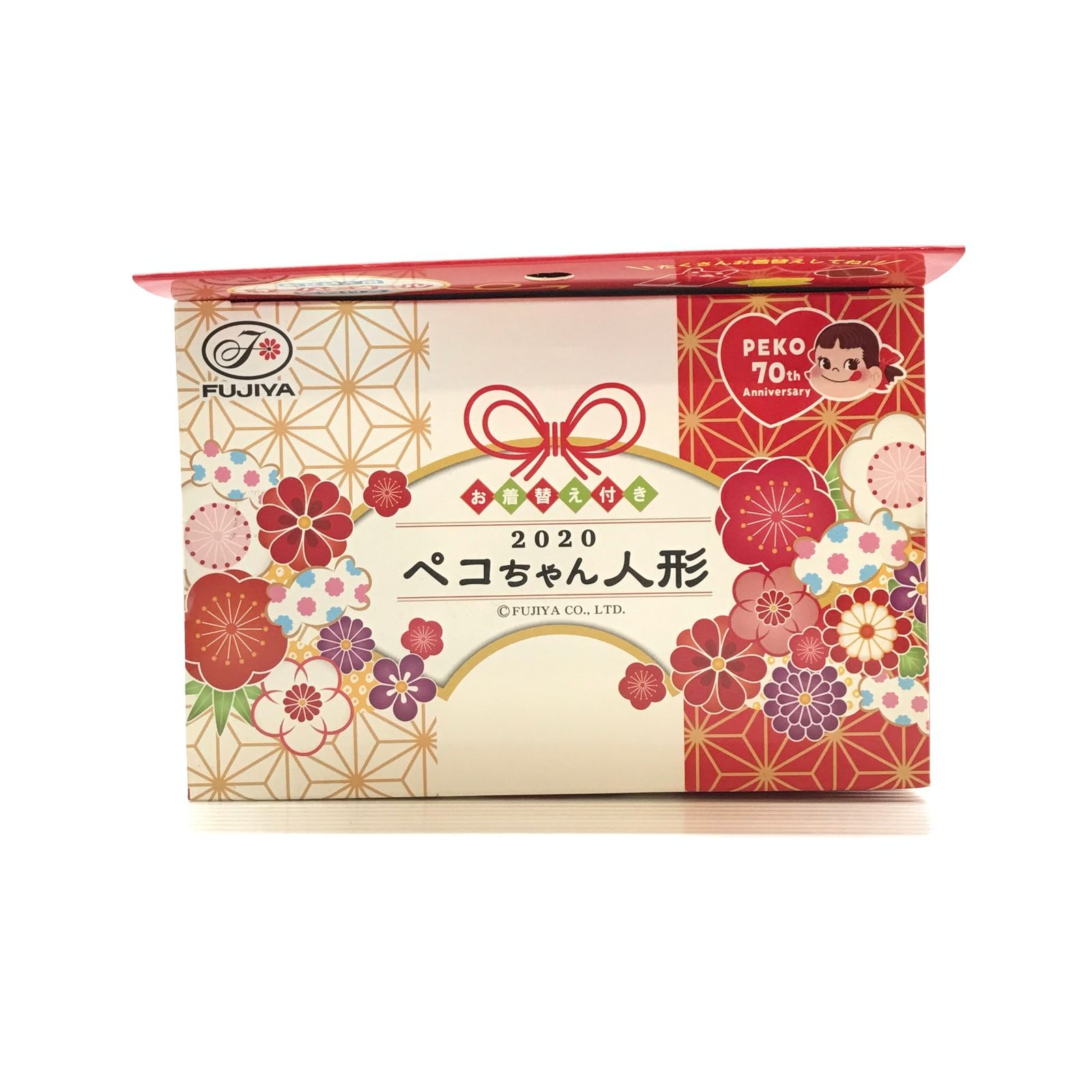 ◎不二家 人形 ペコちゃん人形 PEKO 70th Anniversary 2020