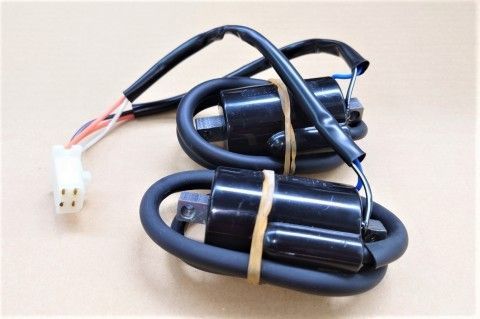 SUZUKI GT 125 185 DC 12 V イグニッションコイル セット 46 10460 2