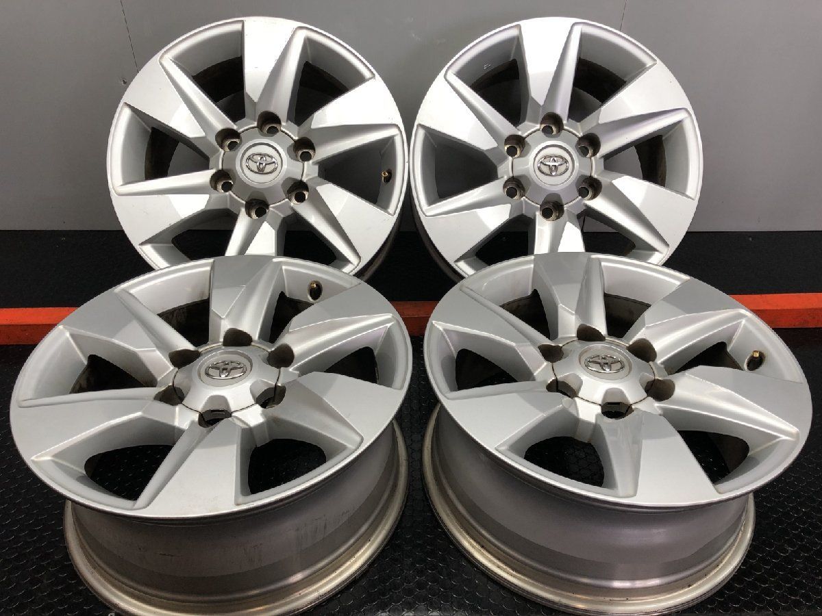 TOYOTA トヨタ 150系ランクルプラド 後期 純正ホイール 17インチ 4本