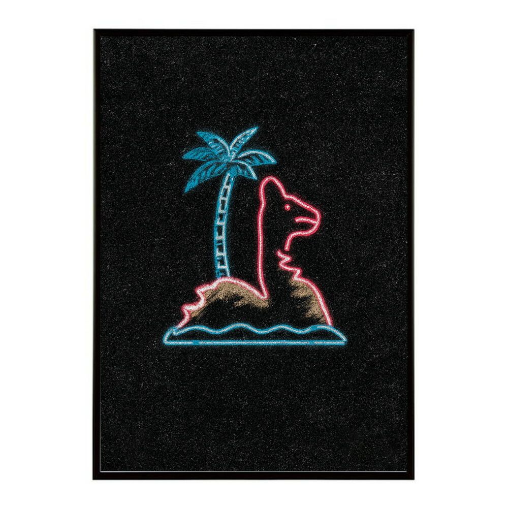 B2サイズ（約51x73cm）】【lm-poster-4718】【フレーム付き】ネオン