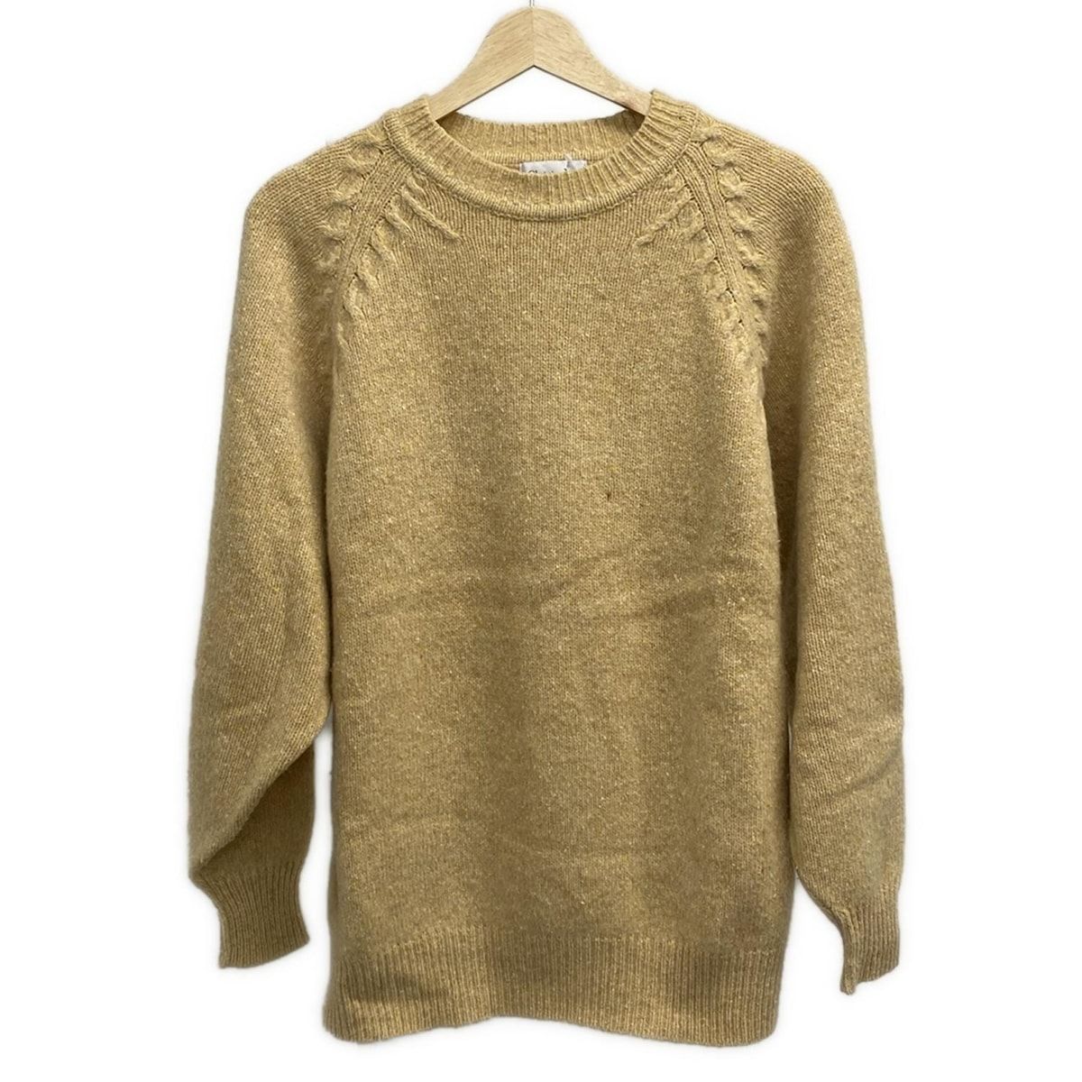 DIOR ChristianDior ディオール クリスチャンディオール 長袖セーター サイズL メンズ ベージュ クルーネック