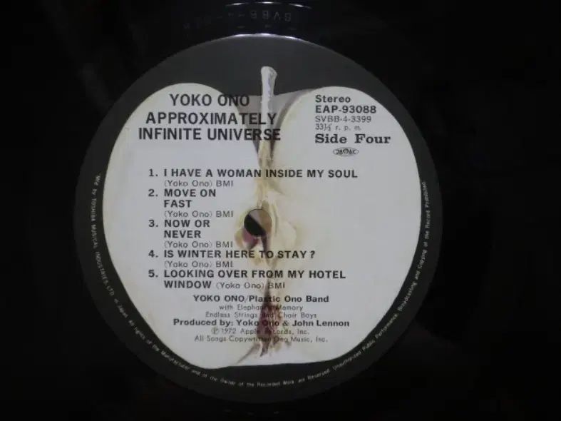 日本 2 LP Yoko Ono John Lennon 1973 年 早い