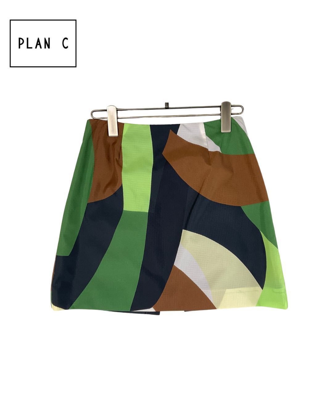 PLAN C プランシー マルチ プリーツミニスカート 40 げ交渉