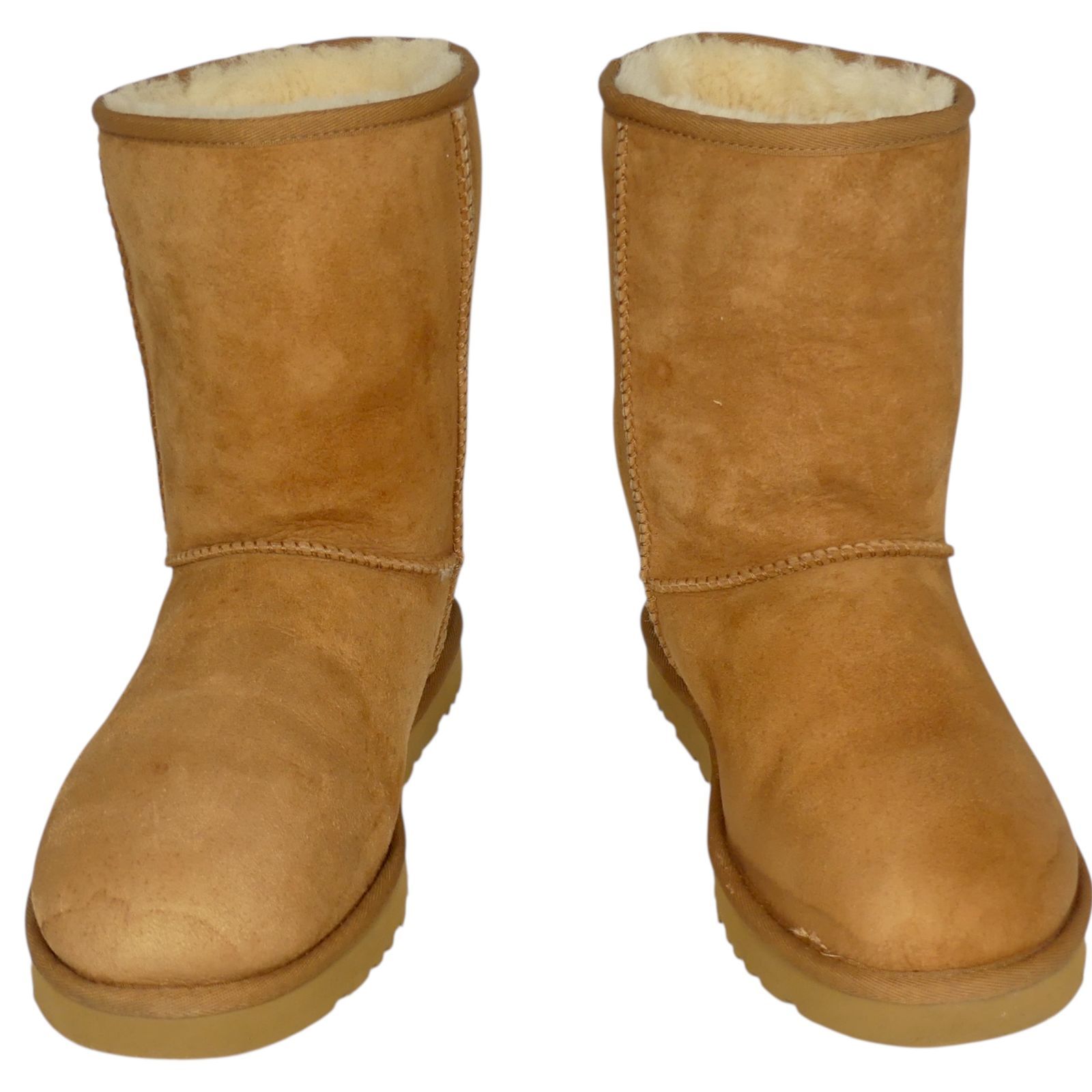 UGGアグ ムートンブーツ 27 本革 メンズ 茶 キャメル US 9 ムートンブーツサイズ27 cm一覧 SEULB屋着古 NR 4773