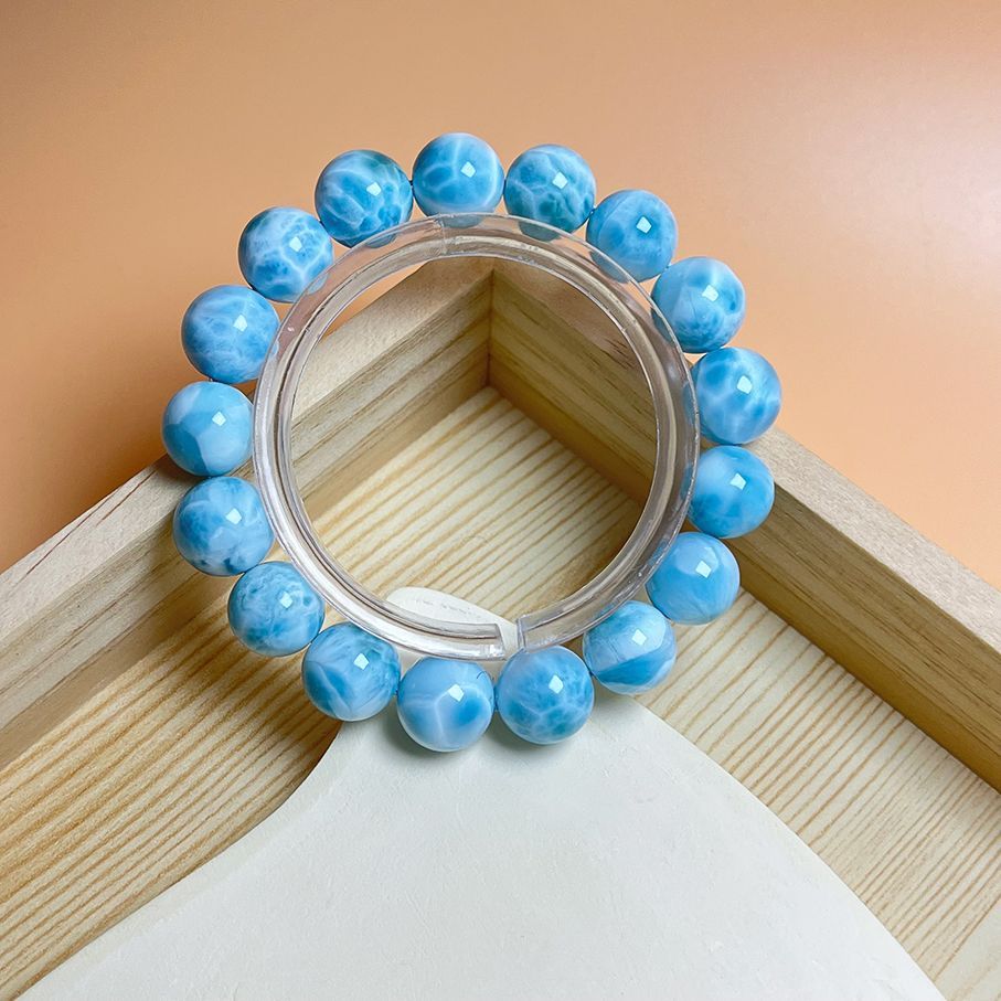 超希少!!!☆【ドミニカ共和国産の120Aラリマー】☆ブレスレット 天然石