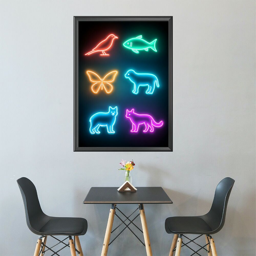 節約 【B2サイズ（約51x73cm）】【lm-poster-4656】【フレーム付き