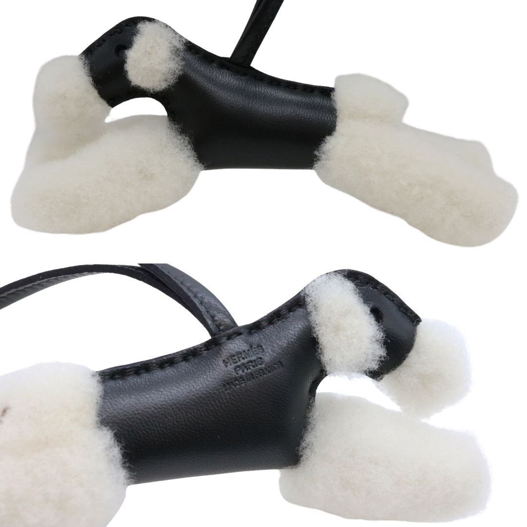 HERMES【エルメス】 バディ チャーム ブラック U刻印 アニョーミロ