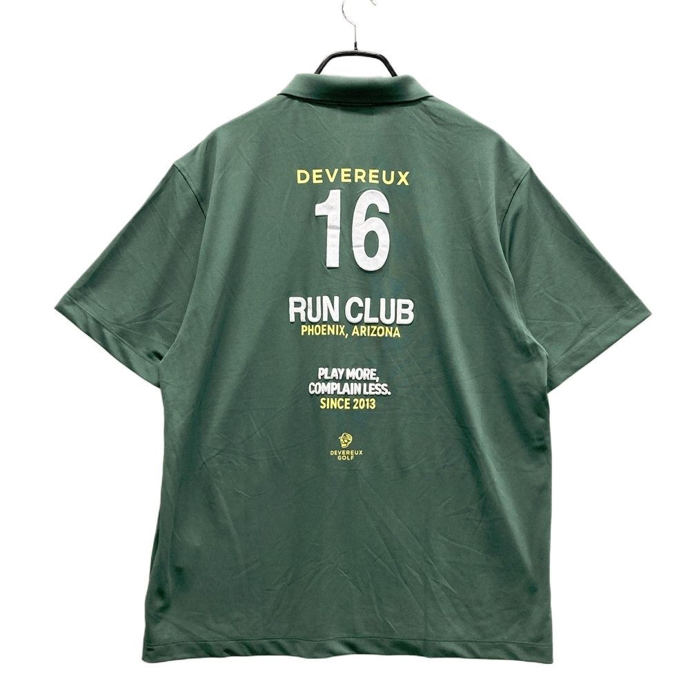 サイズ：XL DEVEREUX GOLF デヴァローゴルフ 763572004 半袖ポロシャツ