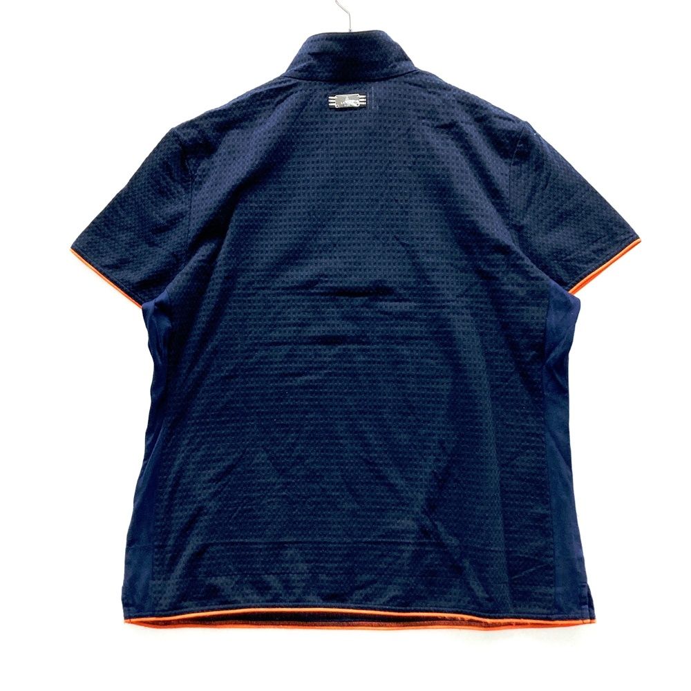 サイズ：44 LANVIN SPORT ランバン スポール ハーフジップ 半袖Tシャツ