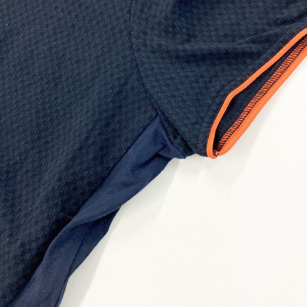 サイズ：44 LANVIN SPORT ランバン スポール ハーフジップ 半袖Tシャツ