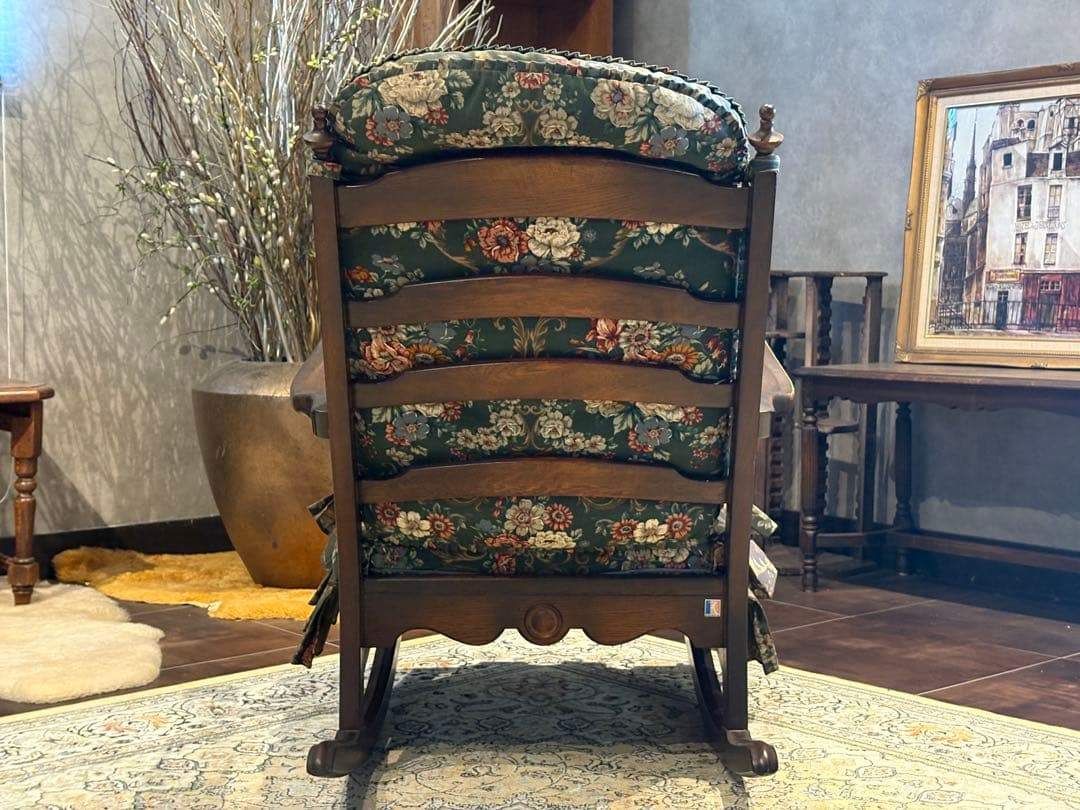 飛騨産業 キツツキマーク ロッキングチェア アンティーク ヴィンテージ YZ