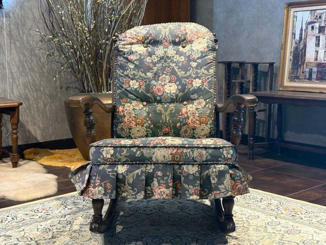 飛騨産業 キツツキマーク ロッキングチェア アンティーク ヴィンテージ