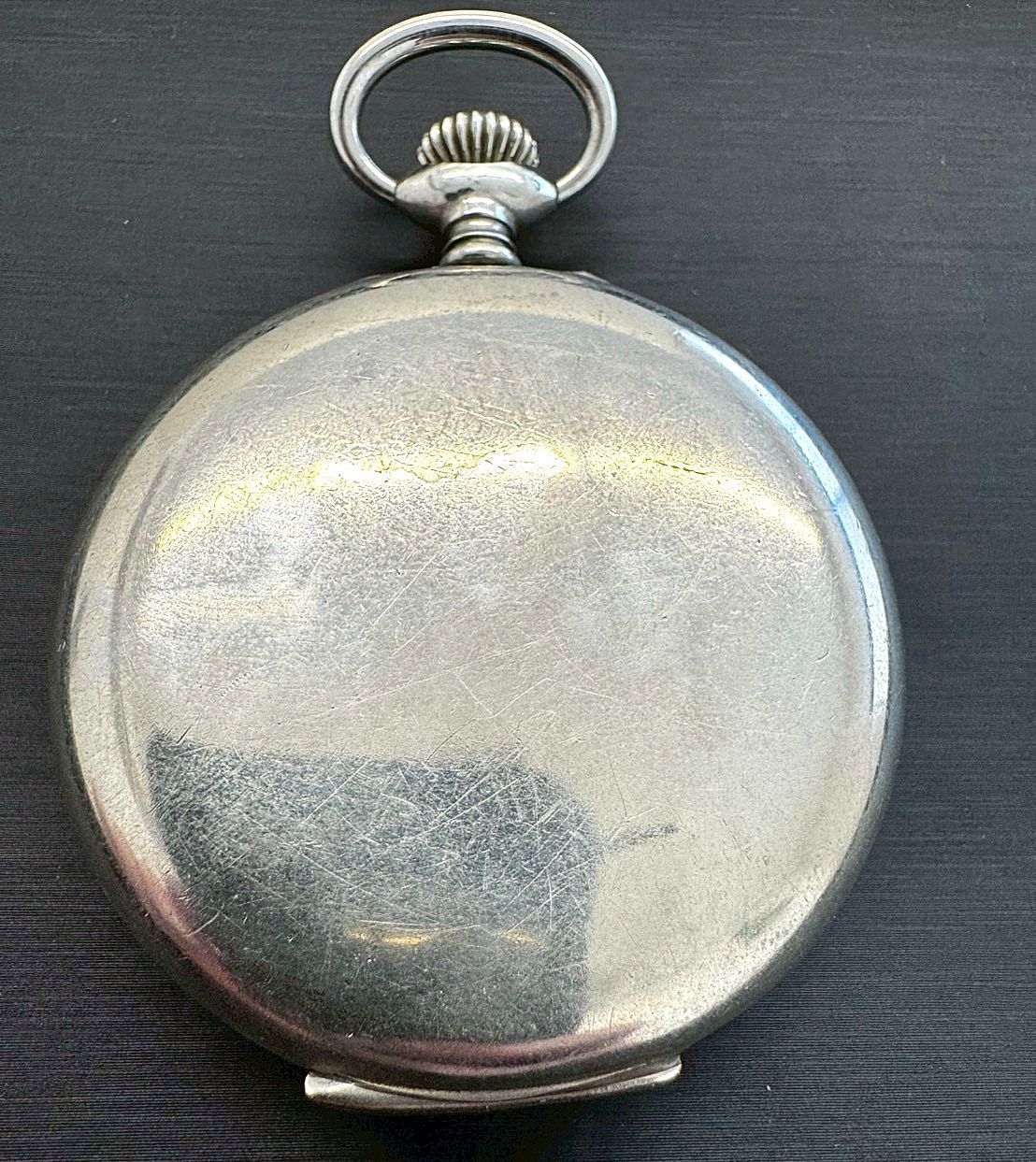 稼働 品 LONGINES ロンジン アラーム機能付き懐中時計 スモセコ 手巻き