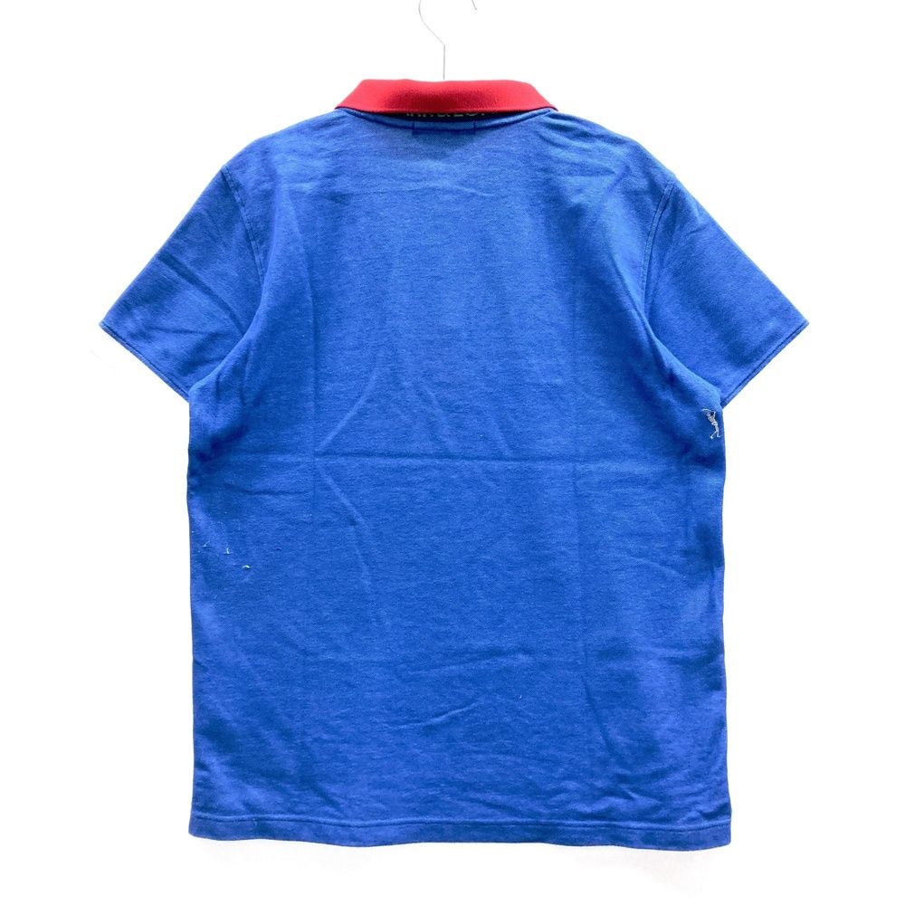 サイズ：50 MARK&LONA マークアンドロナ 半袖ポロシャツ ブルー系