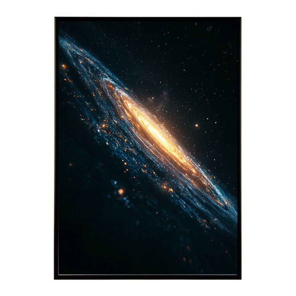 A1サイズ（約59x84cm）】【lm-poster-443】【フレーム付き】宇宙