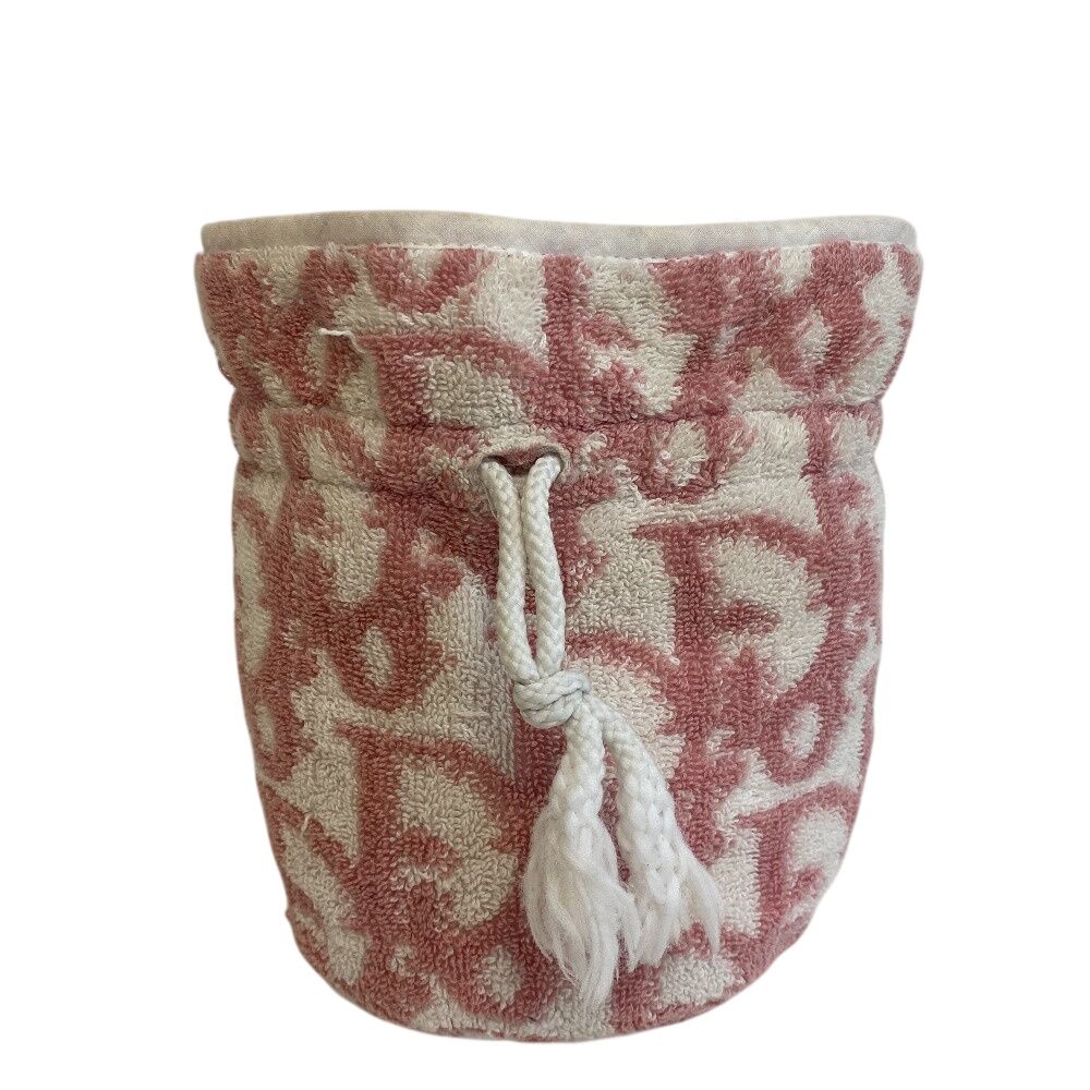 Dior ディオール バッグ ミニバッグ ドローストリング 巾着ポーチ ポーチ ピンク レディース