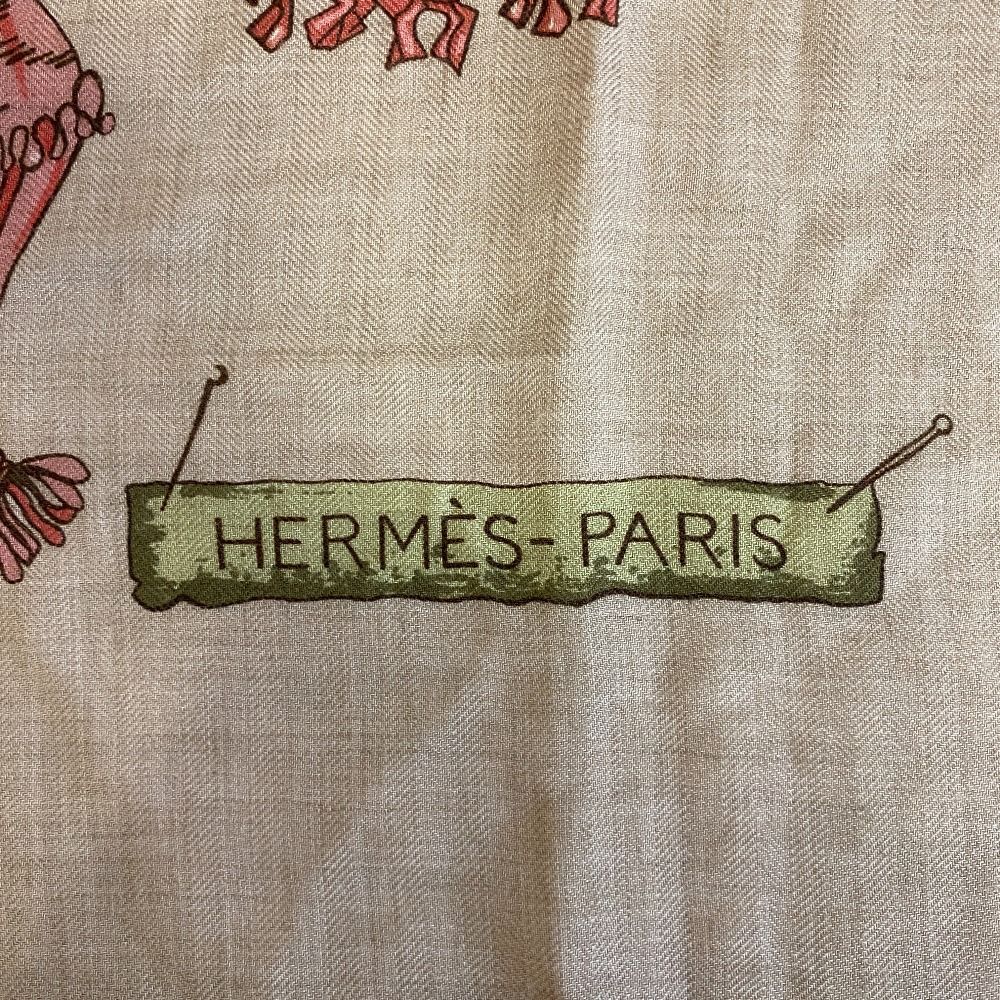 紐飾り 大判スカーフ