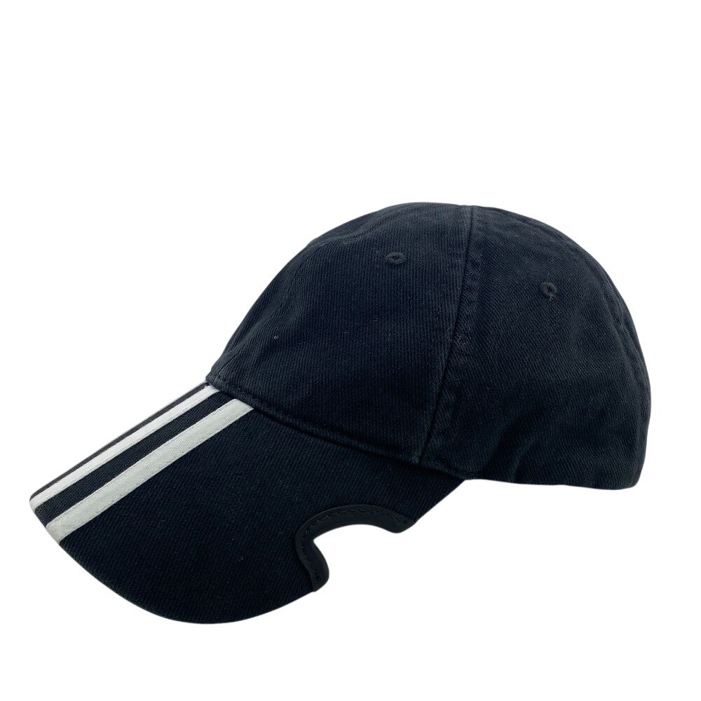 バレンシアガ 712160 アディダス ベースボールキャップ キャップ ブラック レディース