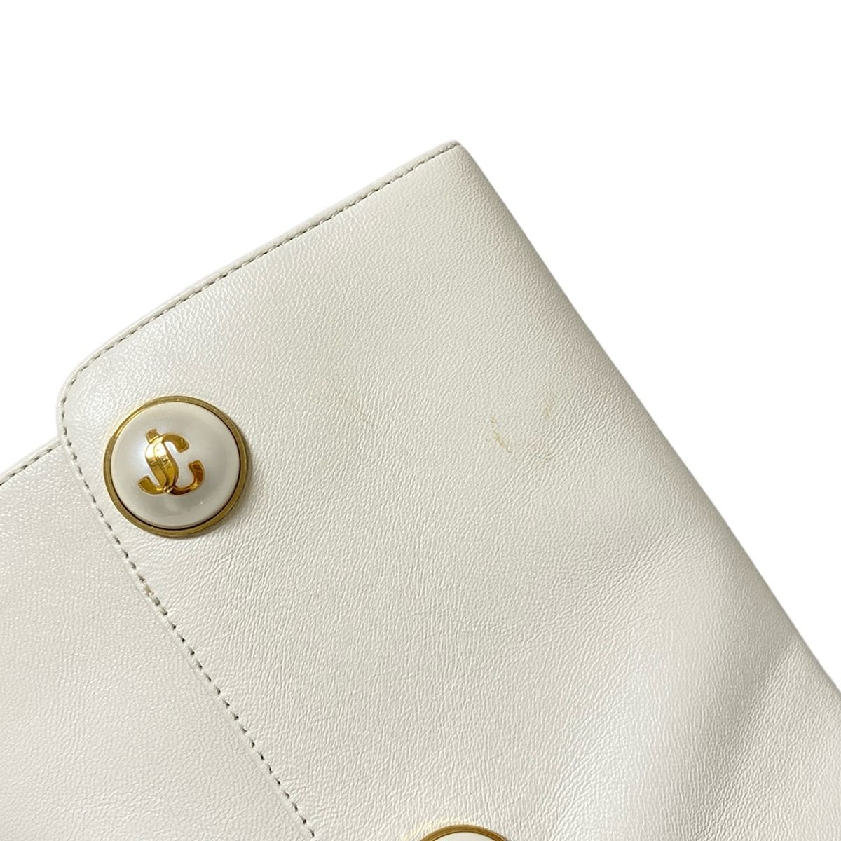  JIMMY CHOO ジミーチュウ ショートブーツ 371 2 レディース - 白 レザー ブーティ ブーツ