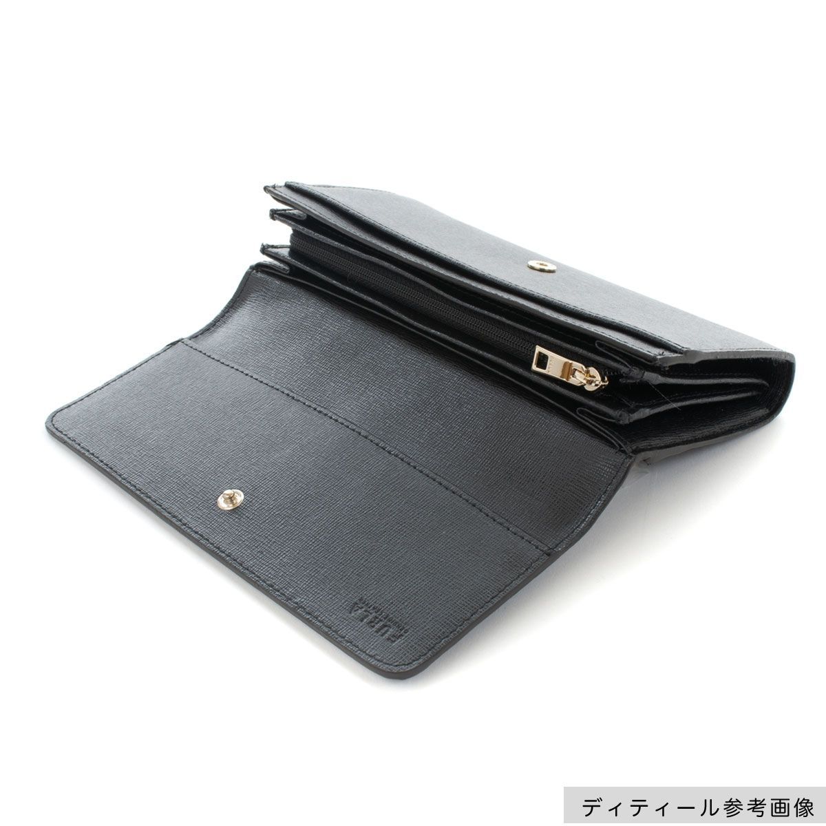 訳あり FURLA BABYLON WALLET 長財 PCY 2 UNO ブラック 当店管理番号