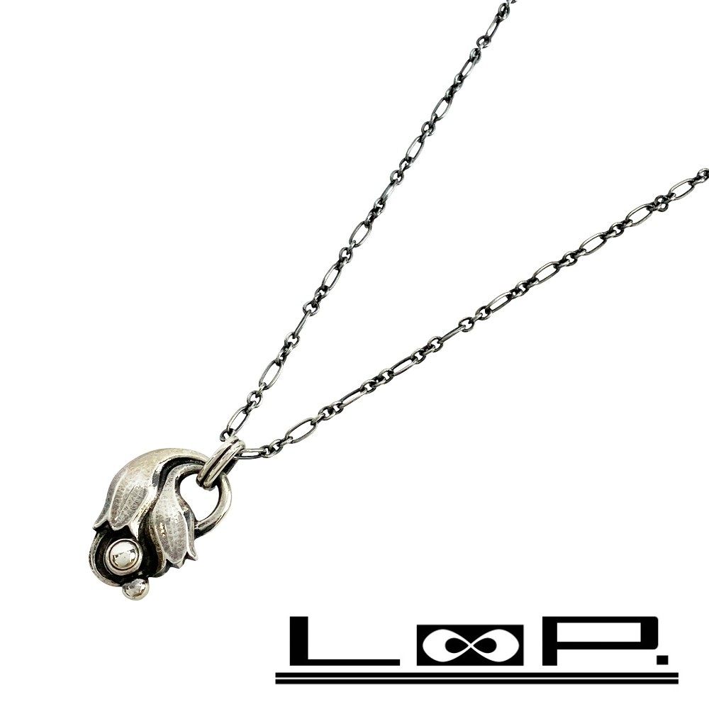 ジョージジェンセン □美品□ ネックレス ペンダント アクセサリー 花