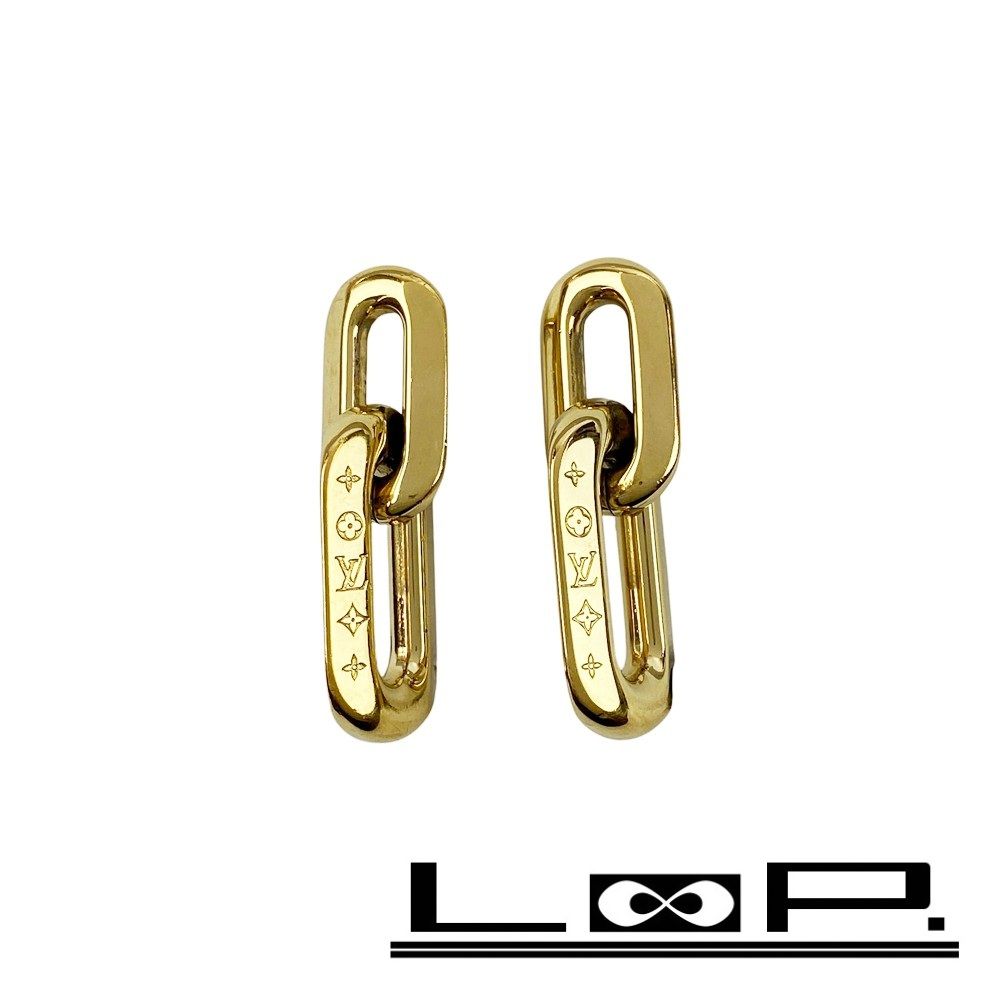 ルイヴィトン □中古□ ブックドレイユ ドゥーブル 2 マイヨン ピアス