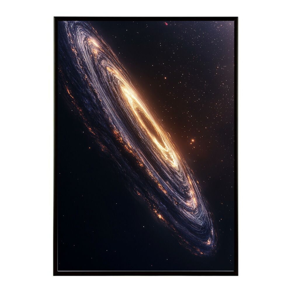 A2サイズ（約42x59cm）】【lm-poster-419】【フレーム付き】宇宙
