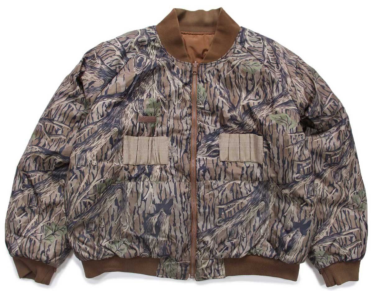 90s Columbiaコロンビア MOSSY OAK リアルツリーカモ リバーシブル 