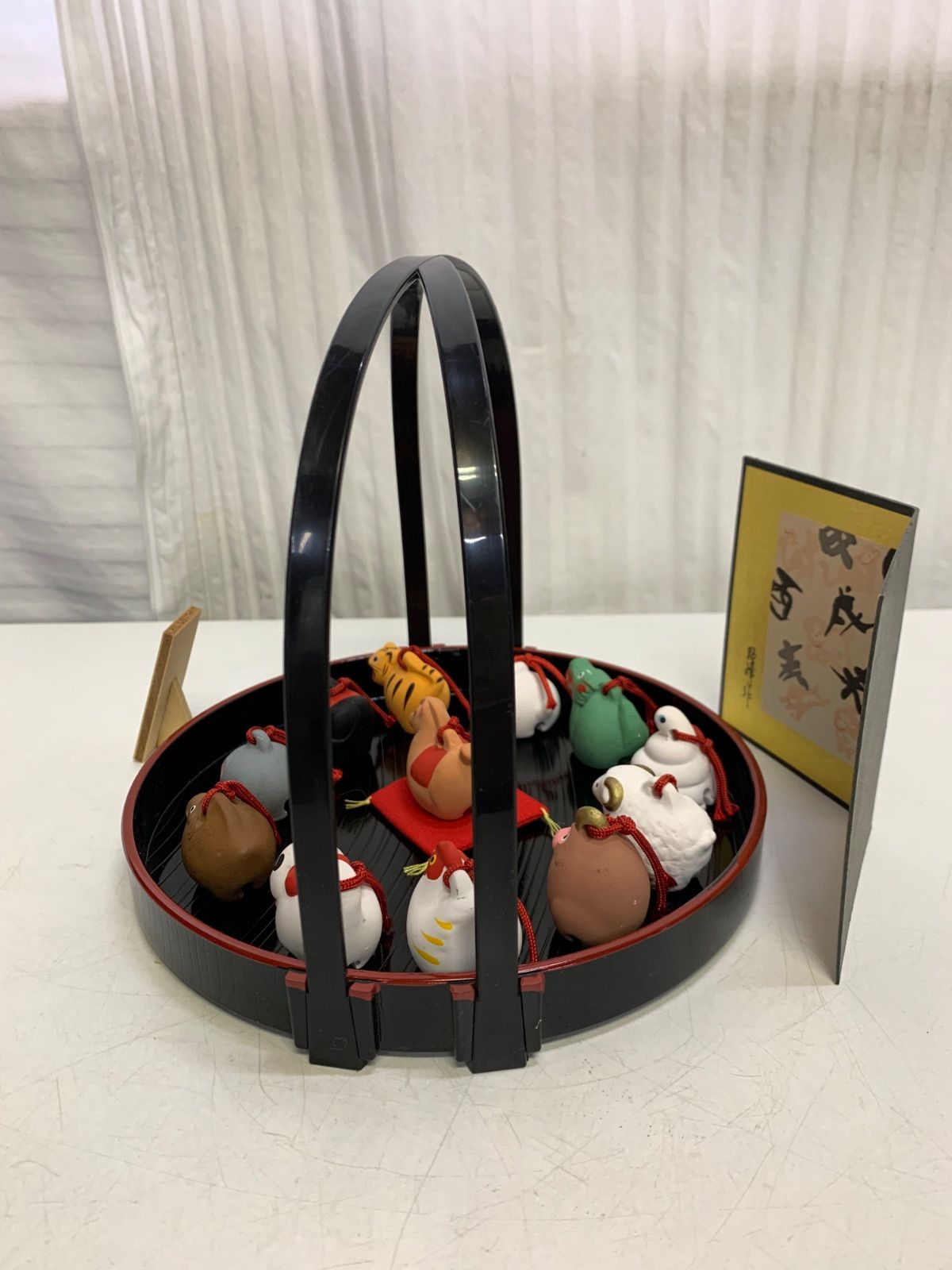 開運十二支 干支飾り 豆福鈴 土鈴 福鈴 縁起物 日本製 昭峰作 - メルカリ