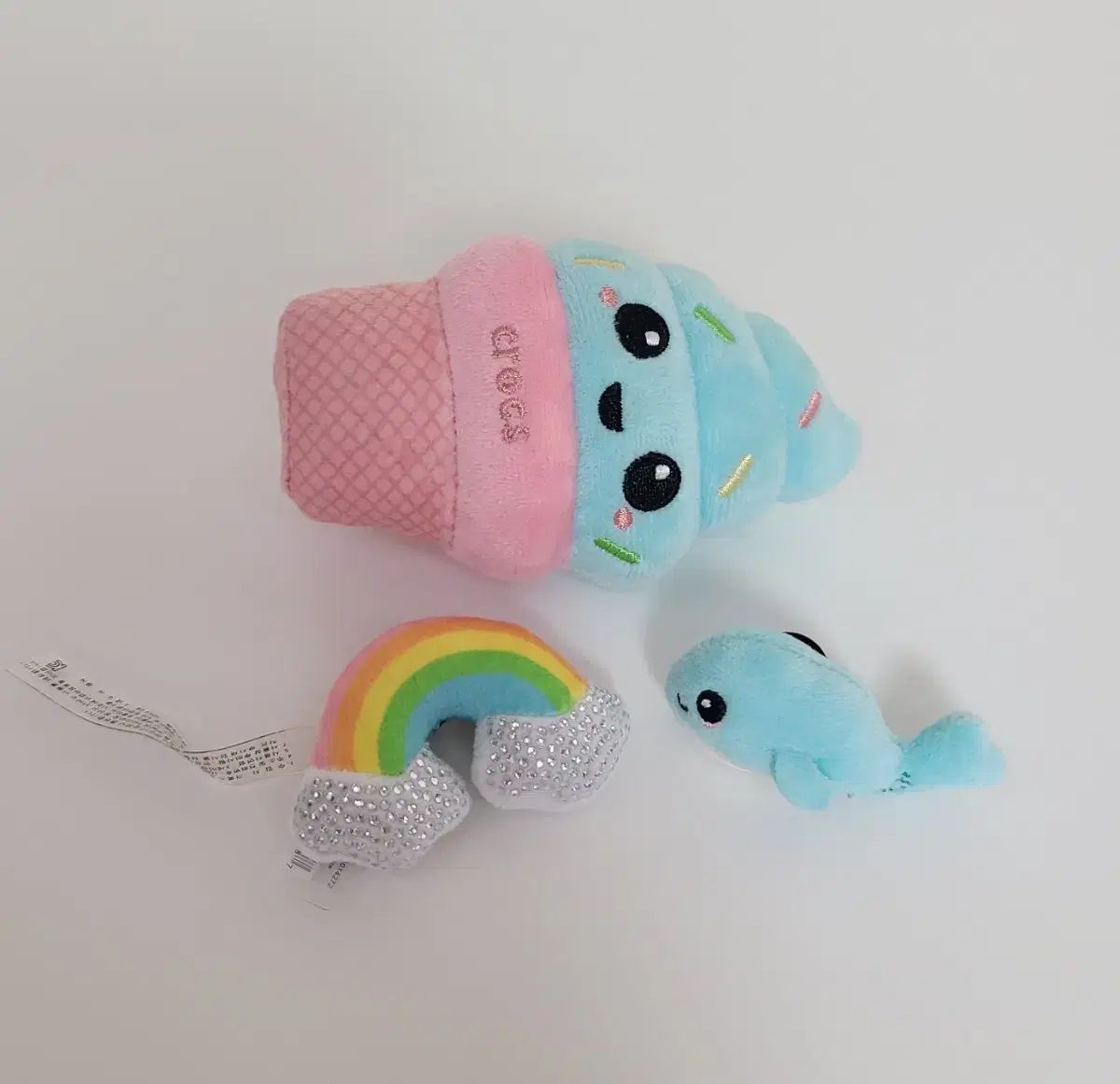 （まとめ売り）クロックス 正規品 ジビッツ アイスクリーム MUZIGAE MANSION ムジゲマンション クジラ ピンク ぬいぐるみ 新品