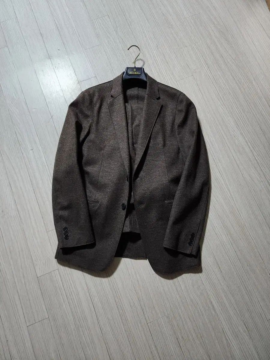 セオリー ウッドミアー セットアップスーツ ブラウン