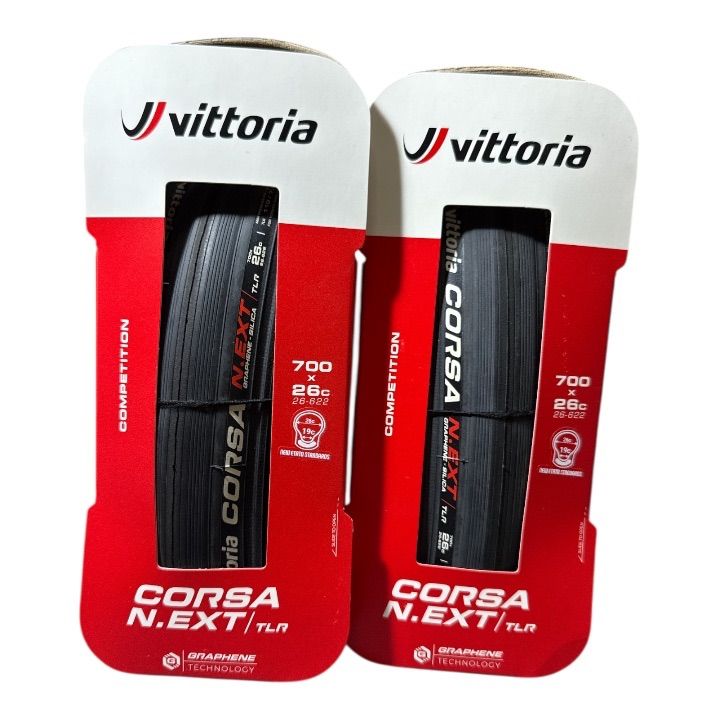 ビットリア CORSA N EXT TLR G 2 0 コルサ ネクスト チューブレスレディ 2本セットブラック 700 x 26