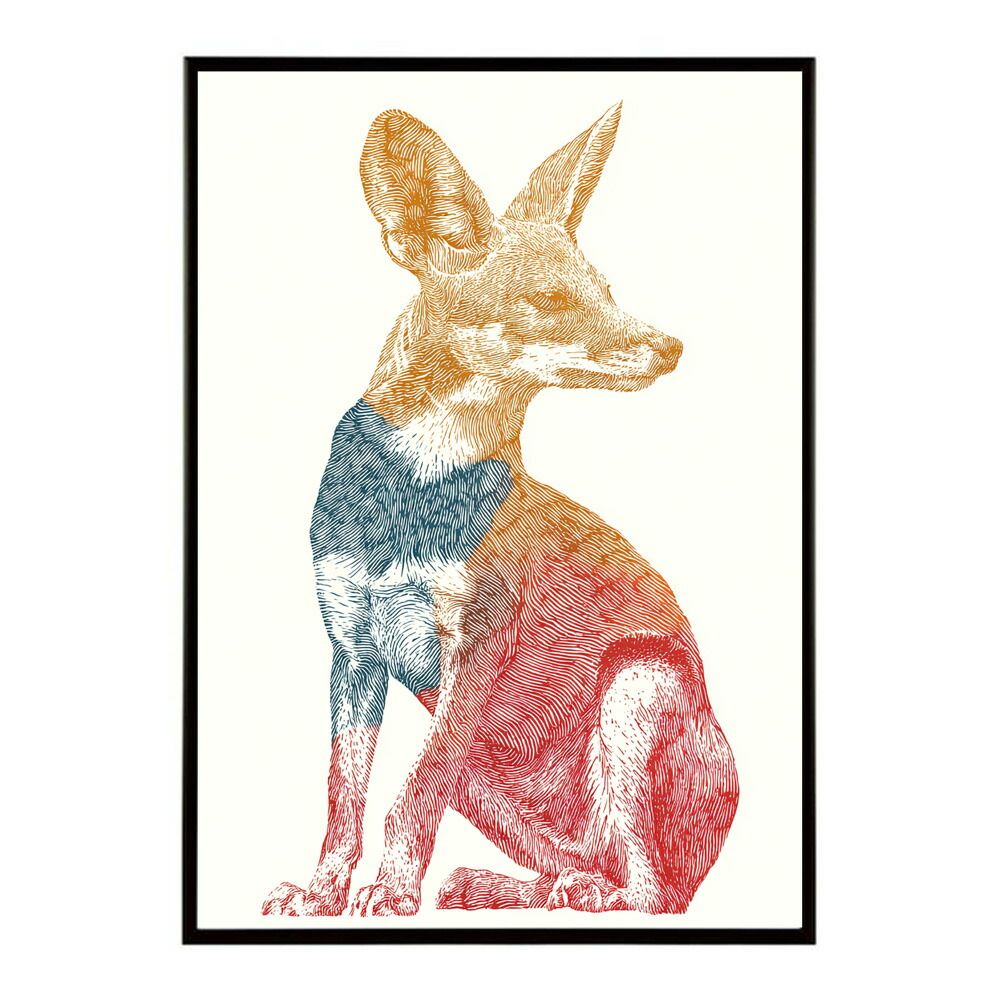 アートポスター　ポスターのみ KanademonoAbstractART-